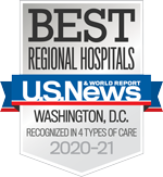 US News best hospitals badge